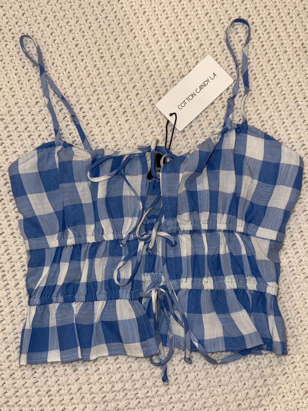 Plaid Top